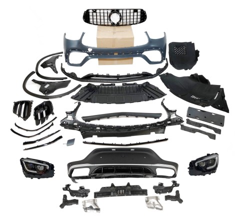 Kit De Carrosserie Mercedes GLC X253 COUPE 2016-2019 Look 2020 GLC63