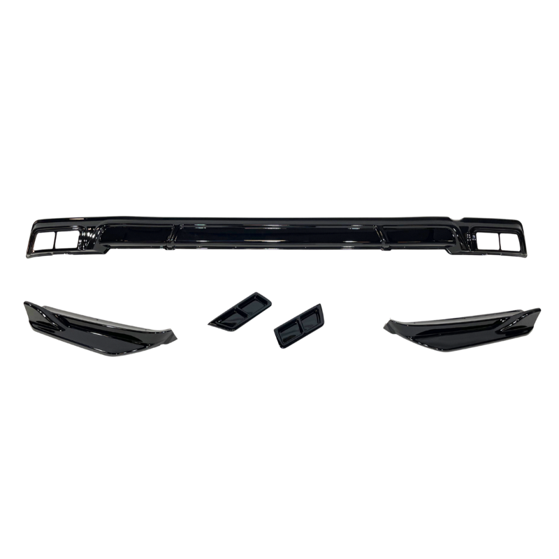 Rear diffuser Ford Transit / Toureo Custom MK2 2024+ Glossy Black