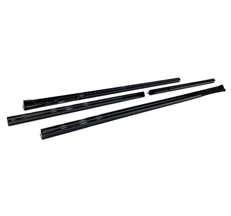 Side Skirts Diffuser Ford Transit / Toureo Custom MK2 2024+ Glossy Black