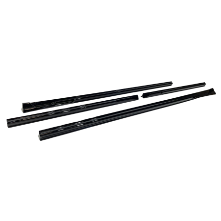 Side Skirts Diffuser Ford Transit / Toureo Custom MK2 2024+ Glossy Black