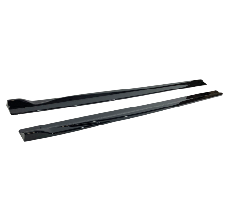 Side Skirts Diffuser Mercedes W177 Look Amg A45 Glossy Black