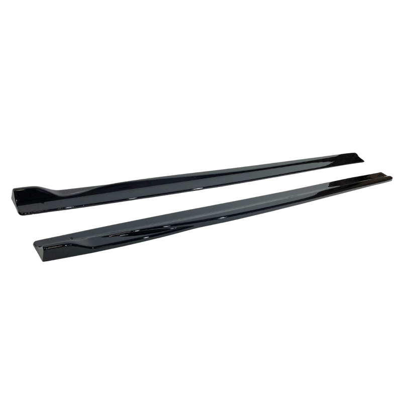 Side Skirts Diffuser Mercedes W177 Look Amg A45 Glossy Black