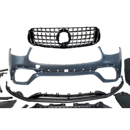 Pare-Choc Avant Mercedes X253 / C253 GLC 2020-2022 look AMG GLC63