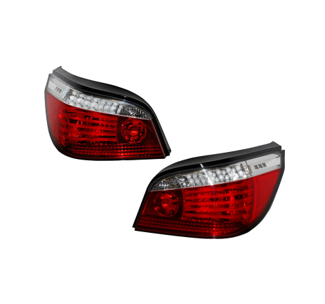 SET OF REAR TAIL LIGHTS BMW E60 LED RED