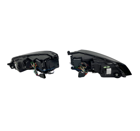 Set Of Headlamps Day Light Volkswagen Golf 7 Xenon DRL Red