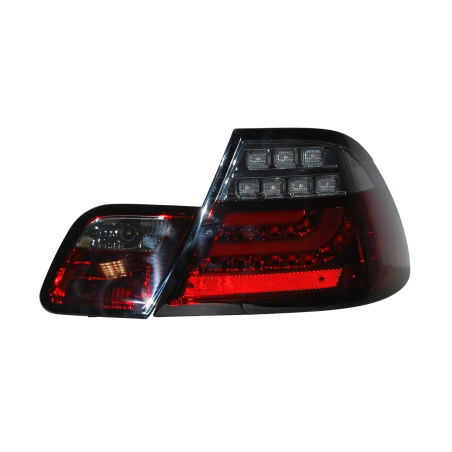 lexus led BMW E46 2p '03 led red smoked