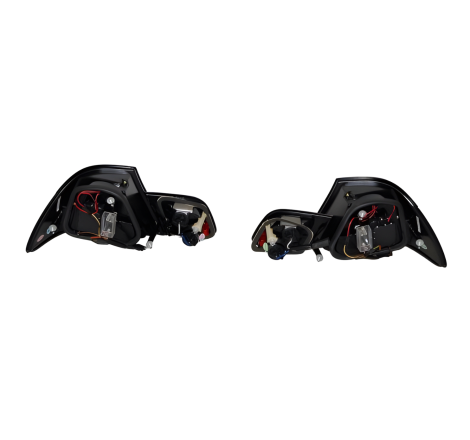 lexus led BMW E46 2p '03 led red smoked