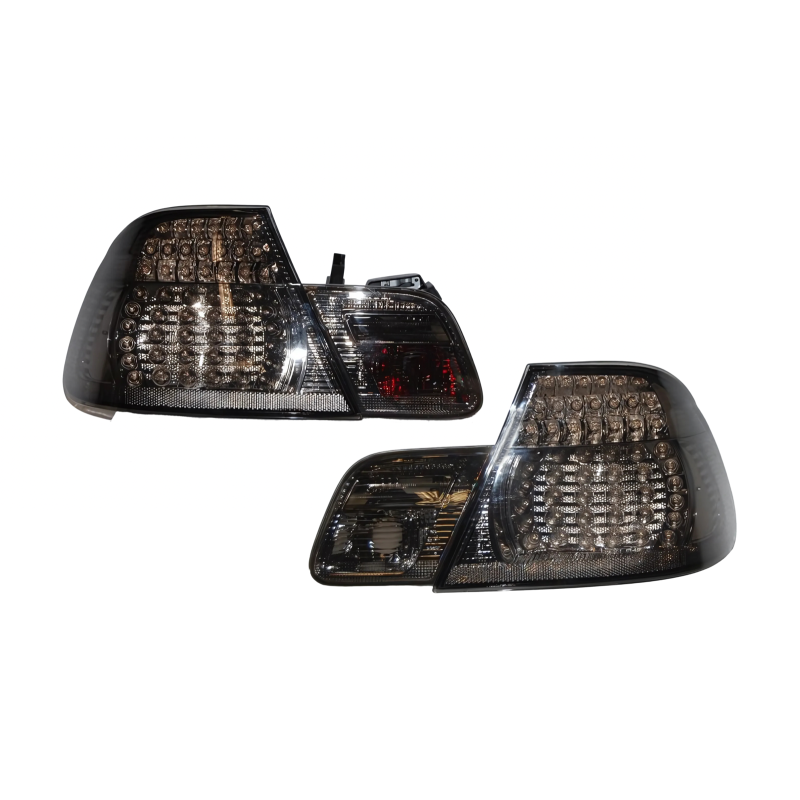 Set Of Rear Tail Lights BMW E46 Coupe 1998-2001 Led Smoked
