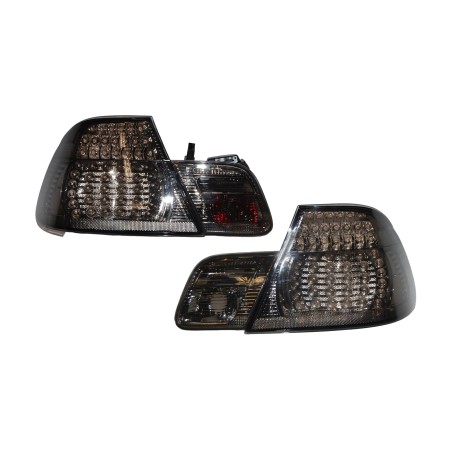 Set Of Rear Tail Lights BMW E46 Coupe 1998-2001 Led Smoked