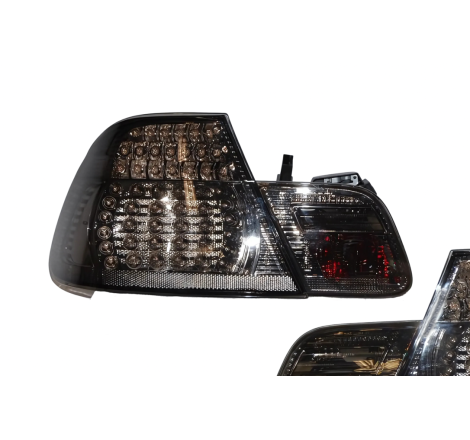 Set Of Rear Tail Lights BMW E46 Coupe 1998-2001 Led Smoked