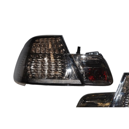 Set Of Rear Tail Lights BMW E46 Coupe 1998-2001 Led Smoked