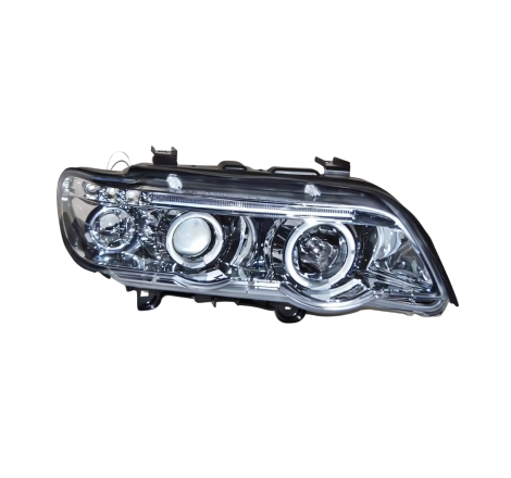 Faros Delanteros Ojos De Angel BMW X5 '01