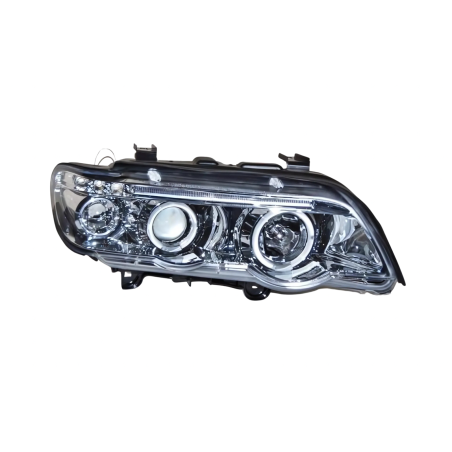Faros Delanteros Ojos De Angel BMW X5 '01