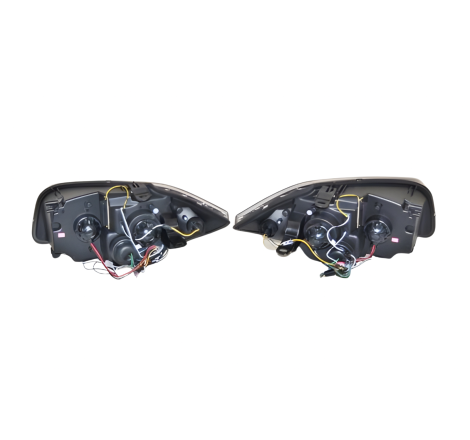 Faros Delanteros BMW E87 2009 Black, Intermitente led, luz de dia