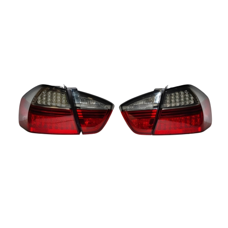 Fanali Posteriori BMW E90 05 4P Led Red Smoked