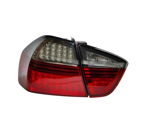 Pilotos traseros BMW E90 05 4p led red smoked