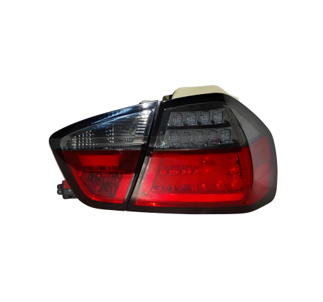 Feux Arrières Cardna BMW E90 05 Lightbar Led Rouge/Fumé