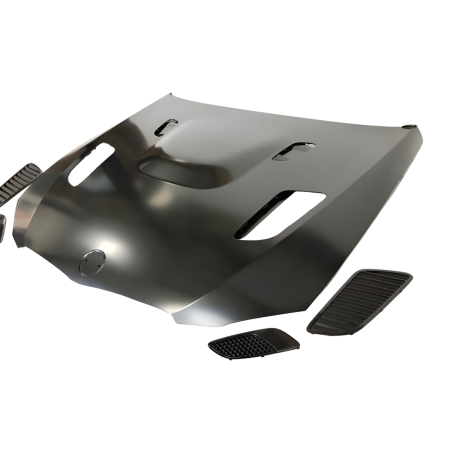 Cofano BMW E92 / E93 10-13 LCI Look M3 GTR Metal