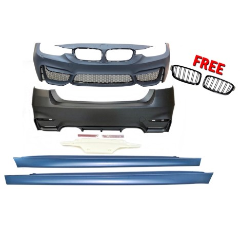 STOßSTANGENSET BODYKIT BMW F30 LOOK M4