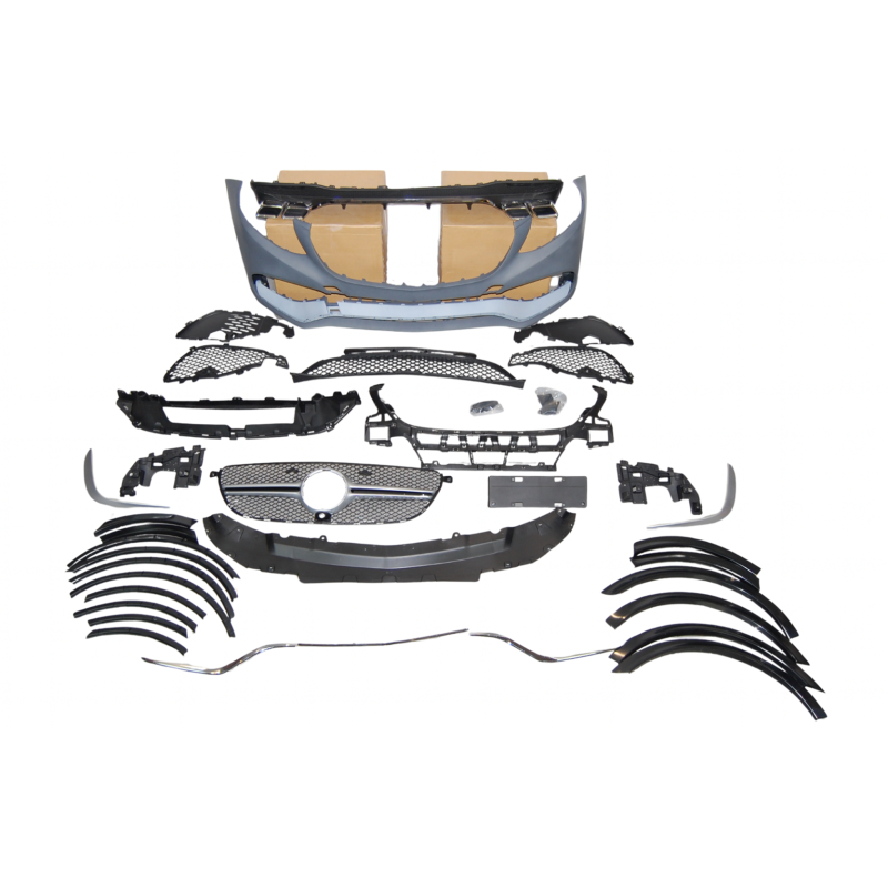 STOßSTANGENSET BODYKIT Mercedes W166 GLE 2014-2018 look AMG E63
