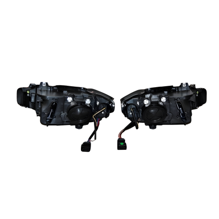 Set Of Headlamps Day Light BMW F30 / F31 Xenon DRL Black