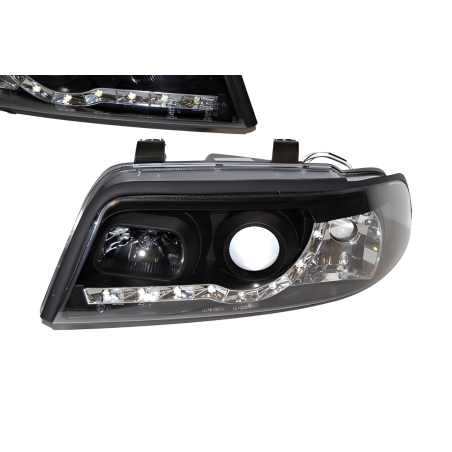 FAROS DELANTEROS LUZ DE DIA AUDI A4 99 BLACK
