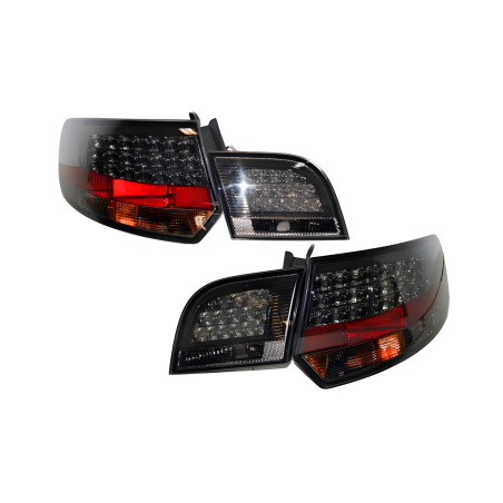 PILOTOS TRASEROS AUDI A3 SPORTBACK '04-08 LED RED/BLACK