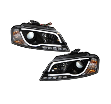 Faros Delanteros Audi A3 2008-2012 Luz Dia Real Lti