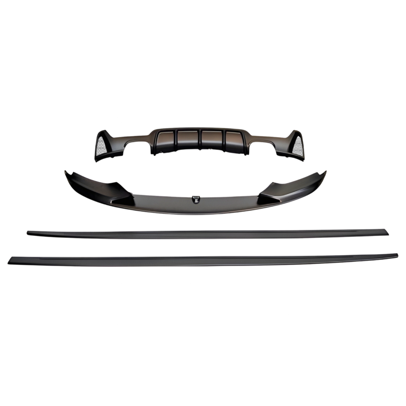 STOßSTANGENSET BODYKIT BMW F32 / F33 / F36 14 Look M PERFORMANCE 2 Exhausts Double