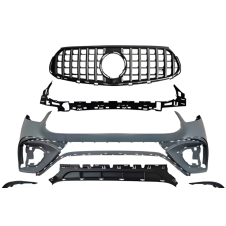 Paraurti Anteriore Mercedes X254 GLC 2023+ look AMG GLC63S