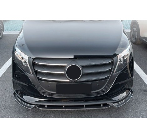 Spoiler Delantero Mercedes W447 2016-2023 Negro Brillante