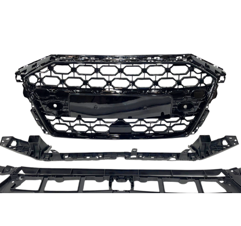 FRONT GRILL AUDI A3 2021+ Look RS3 Black
