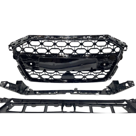 FRONT GRILL AUDI A3 2021+ Look RS3 Black