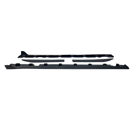 TRITTBRETTER SCHWELLER SEITENBRETTER Ford Mustang 2015-2020 Look GT500 II Matte Black TRITTBRETTER SCHWELLER SEITENBRETTER Ford Mustang 2015-2020 Look GT500 II Matte Black