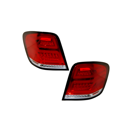 Set Of Rear Tail Lights Mercedes W164 '05-08 LED RED