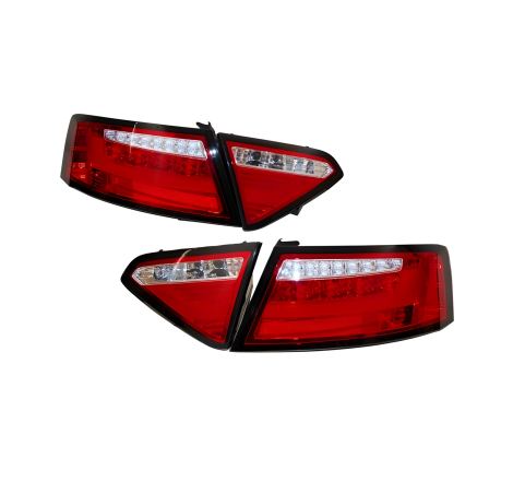Feux Arrières Audi A5 2-4P 07-09 Led Red Cardna Clignotant Led