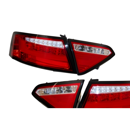 Feux Arrières Audi A5 2-4P 07-09 Led Red Cardna Clignotant Led