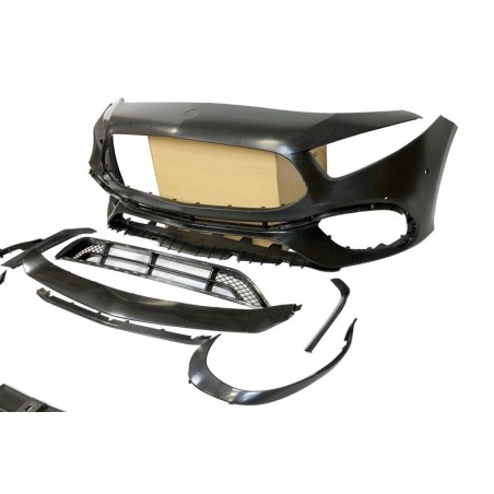 Front Bumper Mercedes W177 / V177 Look A45 S Diamond II Front Spoiler