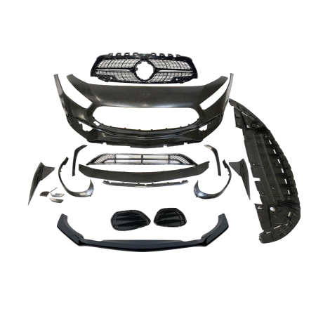 FRONTSTOßSTANGE FRONTSCHÜRZE Mercedes W177 / V177 Look A45 S Diamond II Front Spoiler