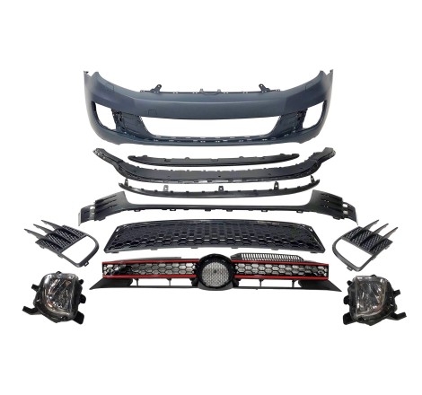 Pare-Choc Avant Volkswagen Golf 6 Look GTI Déflecteur Avant