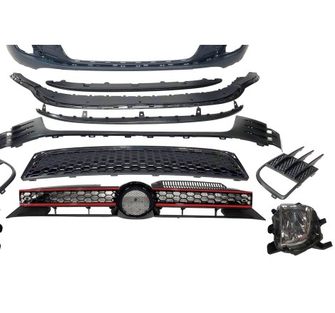 Pare-Choc Avant Volkswagen Golf 6 Look GTI Déflecteur Avant