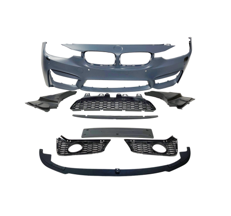 FRONT STOßSTANGE FÜR BMW F30 / F31 LOOK M3 HOUSING FOG LAMPS