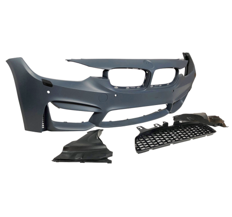 Pare-Choc Avant BMW F30 / F31 Look M3 ABS Logement Brouillard