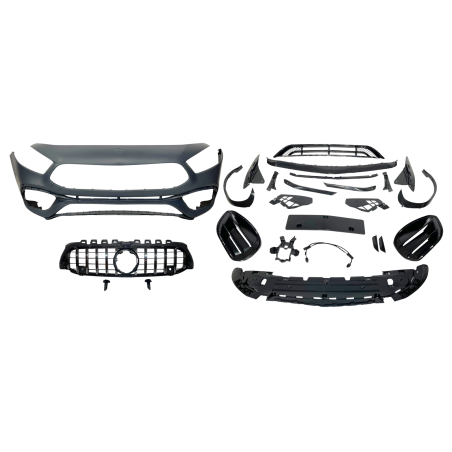 FRONTSTOßSTANGE FRONTSCHÜRZE Mercedes W177 / V177 2023+ Look A45 Front Spoiler