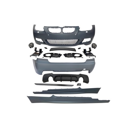 STOßSTANGENSET BODYKIT BMW E92 / E93 06-09 Look M-Performance Fog Lamps