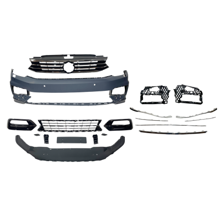 FRONTSTOßSTANGE FRONTSCHÜRZE Volkswagen Passat 2015 Look R