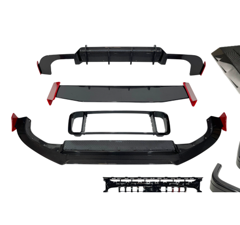Kit De Carrosserie Mercedes W464 Look Rocket 900 Carbone