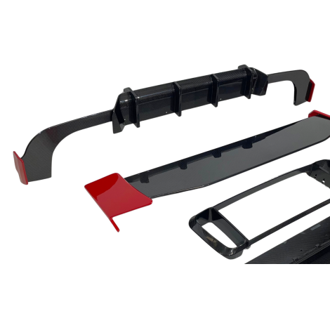 STOßSTANGENSET BODYKIT Mercedes W464 Look Rocket 900 DoorsCarbon