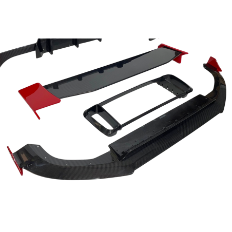 STOßSTANGENSET BODYKIT Mercedes W464 Look Rocket 900 DoorsCarbon