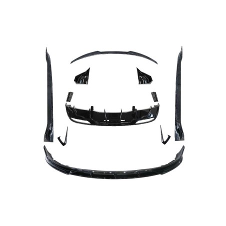 Kit De Carrosserie Tesla Model 3 LCI 2024+ Look Fast Noir brillant